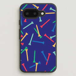Golf Tees Pattern  - Golf Phone Case for Google Pixel 9a