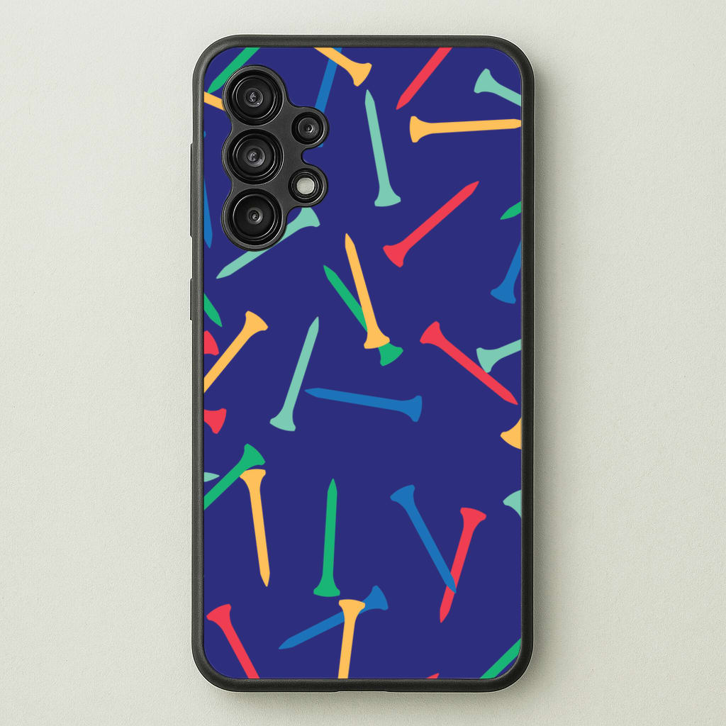 Golf Tees Pattern  - Golf Phone Case for Galaxy A13