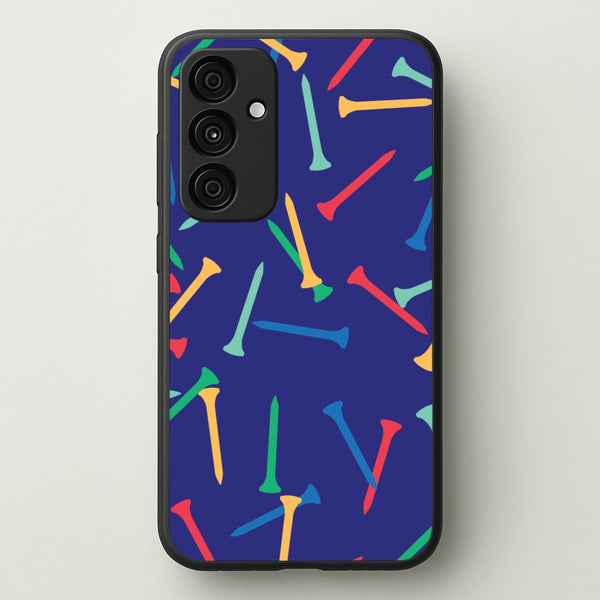 Golf Tees Pattern  - Golf Phone Case for Galaxy A55