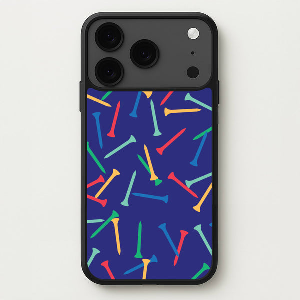 Golf Tees Pattern Phone Case for iPhone 17 Pro