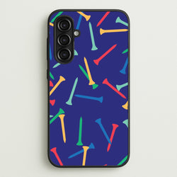 Golf Tees Pattern  - Golf Phone Case for Galaxy A16