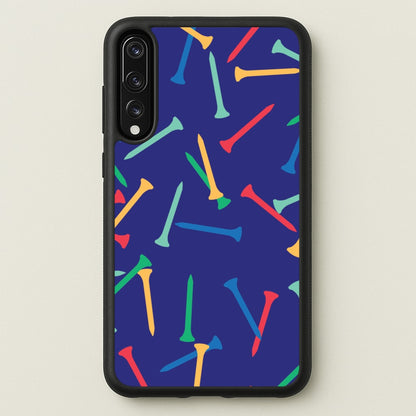 Golf Tees Pattern  - Golf Phone Case for Huawei P20 Pro