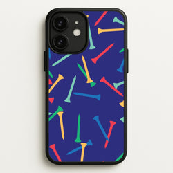 Golf Tees Pattern  - Golf Phone Case for iPhone 11