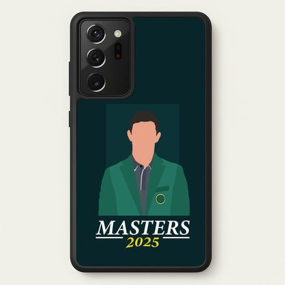 Rory Masters 2025  - Golf Phone Case for Galaxy Note 20 Ultra