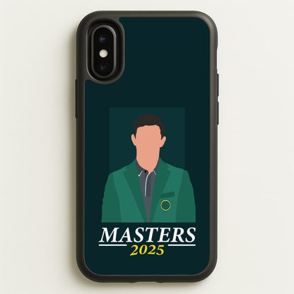 Rory Masters 2025  - Golf Phone Case for iPhone X / XS