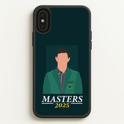 Rory Masters 2025  - Golf Phone Case for iPhone XS Max