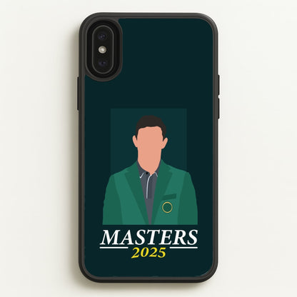 Rory Masters 2025  - Golf Phone Case for iPhone XS Max