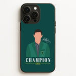 Rory Champion 2025 Signature  - Golf Phone Case for iPhone 16 Pro Max