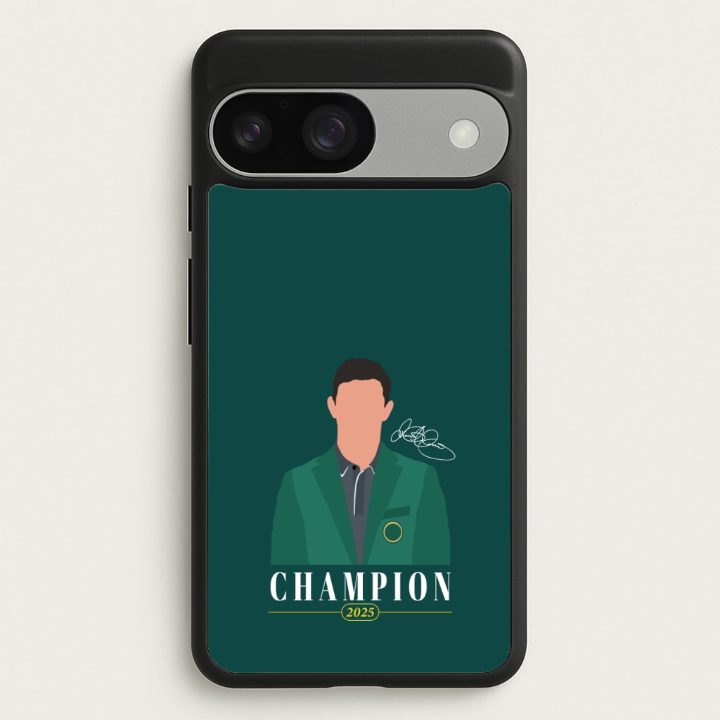 Rory Champion 2025 Signature  - Golf Phone Case for Google Pixel 9 / 9 Pro