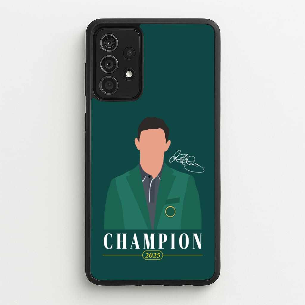 Rory Champion 2025 Signature  - Golf Phone Case for Galaxy A52 / A52s