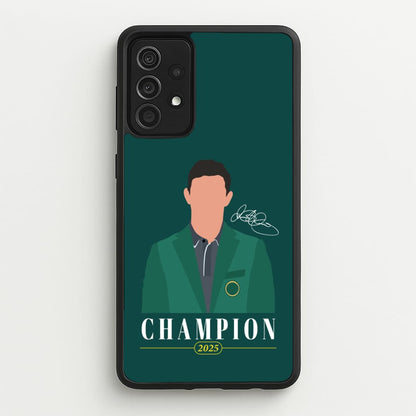 Rory Champion 2025 Signature  - Golf Phone Case for Galaxy A52 / A52s