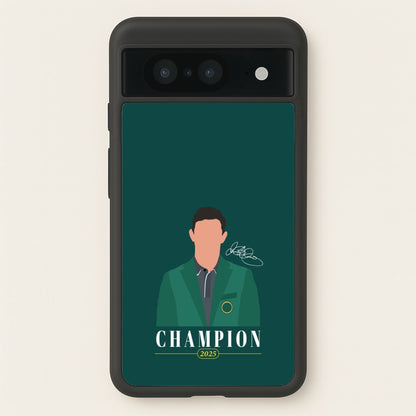 Rory Champion 2025 Signature  - Golf Phone Case for Google Pixel 8