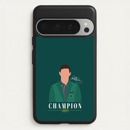 Rory Champion 2025 Signature  - Golf Phone Case for Google Pixel 9 Pro XL