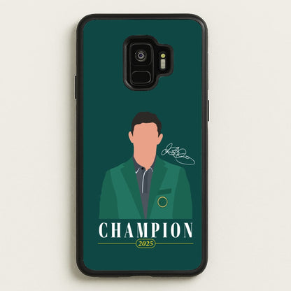Rory Champion 2025 Signature  - Golf Phone Case for Galaxy S9