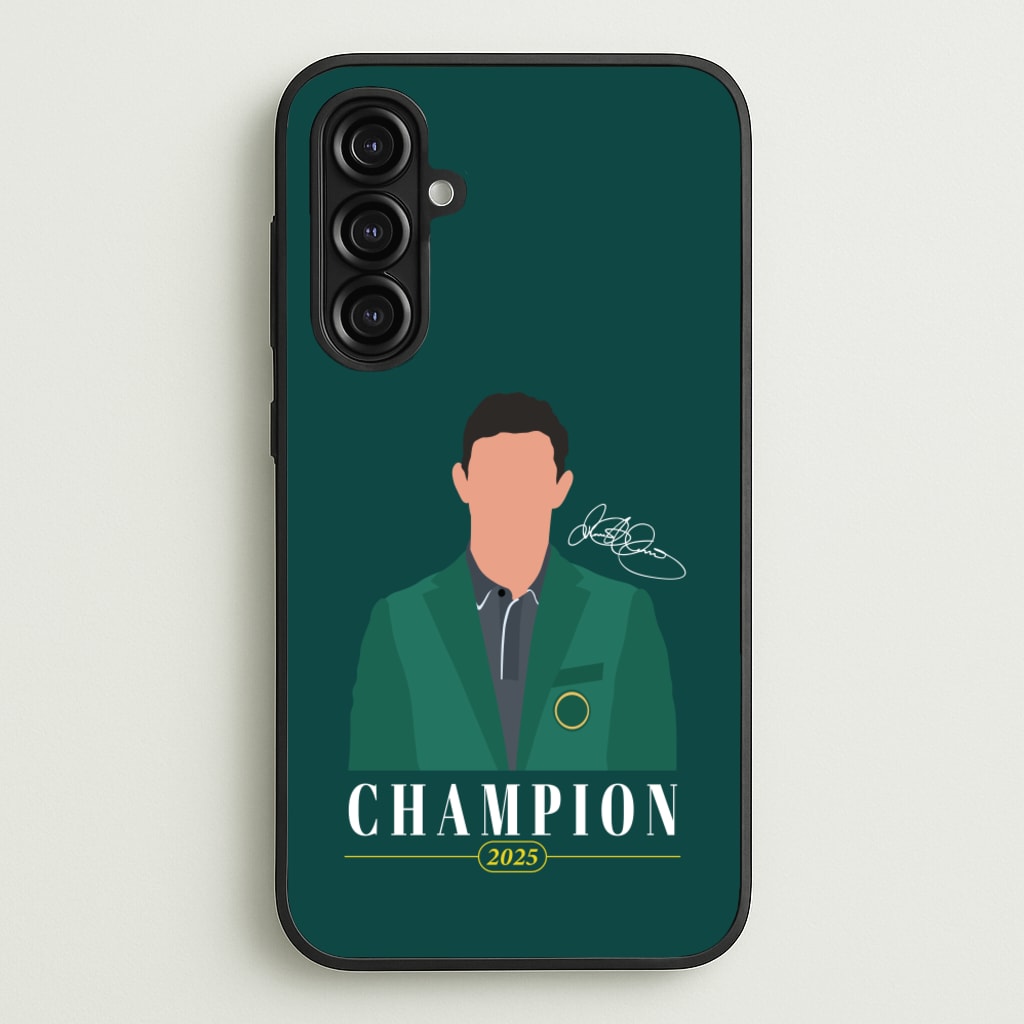 Rory Champion 2025 Signature  - Golf Phone Case for Galaxy A16