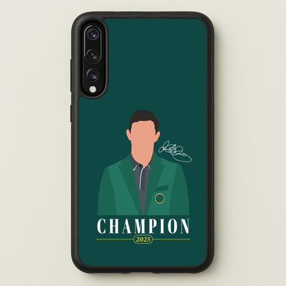 Rory Champion 2025 Signature  - Golf Phone Case for Huawei P20 Pro