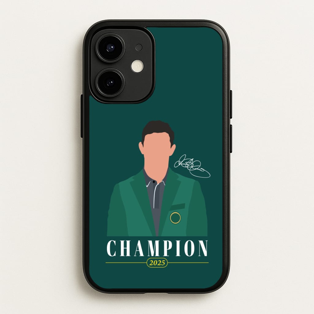 Rory Champion 2025 Signature  - Golf Phone Case for iPhone 12 / 12 Pro