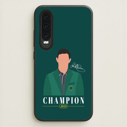 Rory Champion 2025 Signature  - Golf Phone Case for Huawei P30