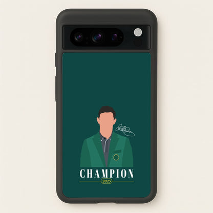 Rory Champion 2025 Signature  - Golf Phone Case for Google Pixel 8 Pro