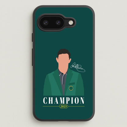 Rory Champion 2025 Signature  - Golf Phone Case for Google Pixel 9a