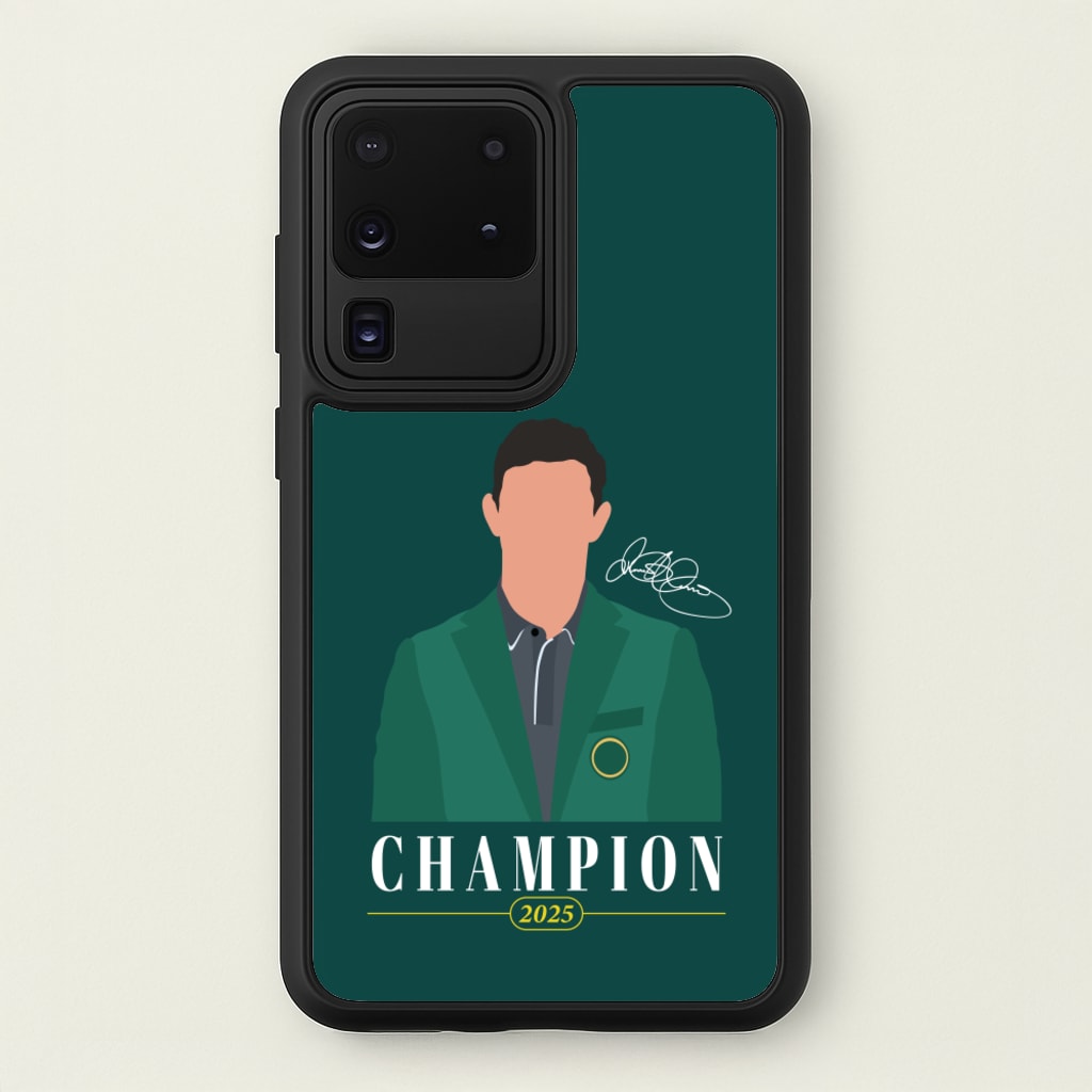 Rory Champion 2025 Signature  - Golf Phone Case for Galaxy S20 Ultra