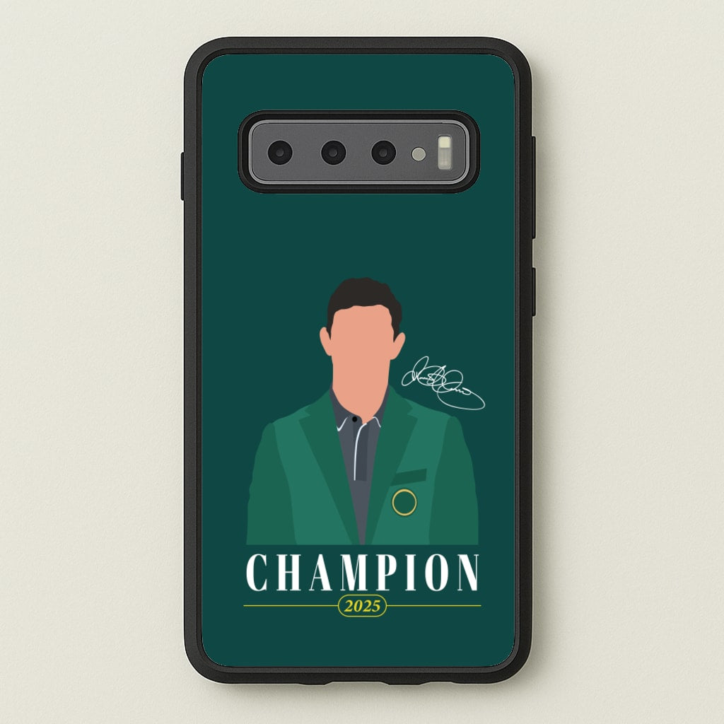 Rory Champion 2025 Signature  - Golf Phone Case for Galaxy S10