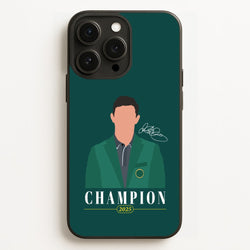 Rory Champion 2025 Signature  - Golf Phone Case for iPhone 12 Pro Max