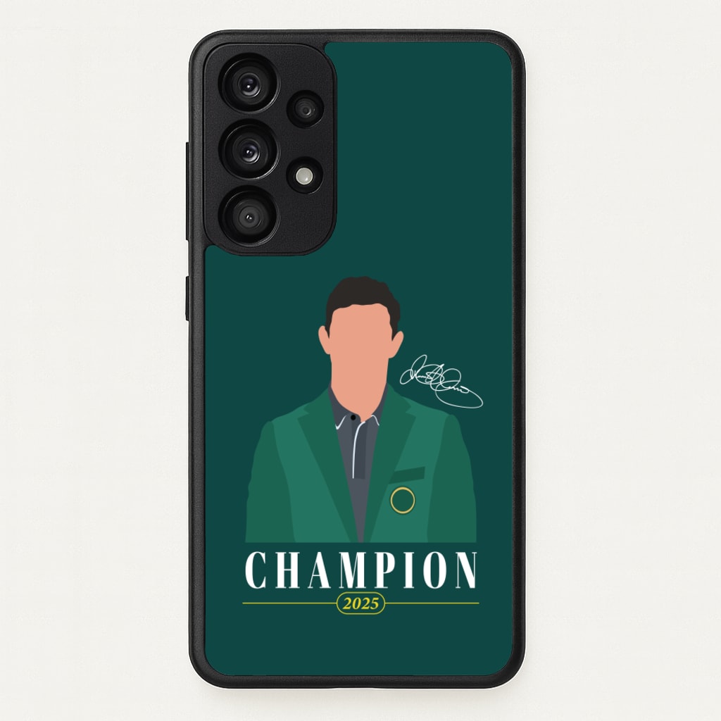 Rory Champion 2025 Signature  - Golf Phone Case for Galaxy A33