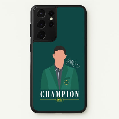 Rory Champion 2025 Signature  - Golf Phone Case for Galaxy S21 Ultra