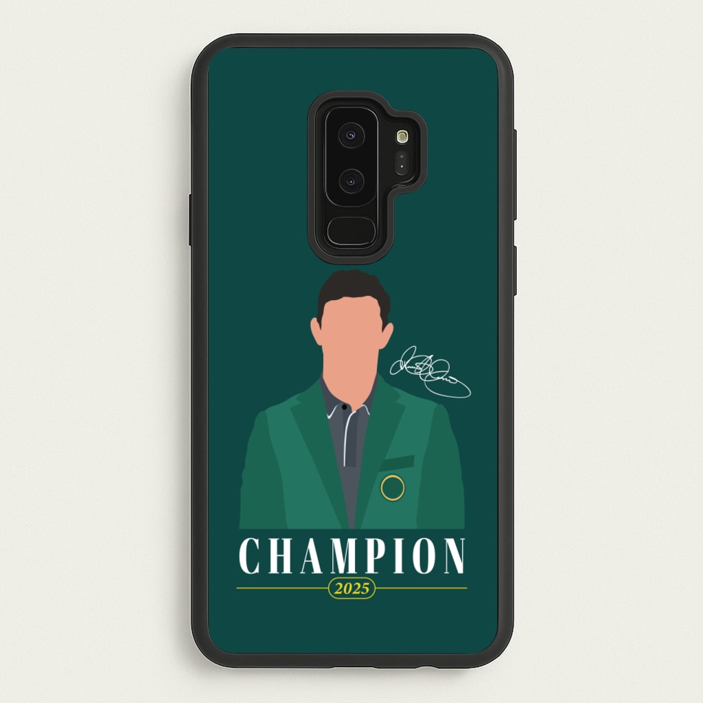 Rory Champion 2025 Signature  - Golf Phone Case for Galaxy S9 Plus