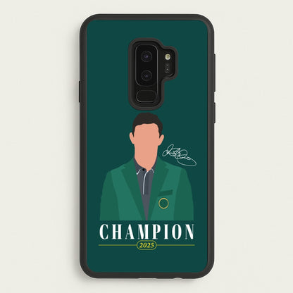 Rory Champion 2025 Signature  - Golf Phone Case for Galaxy S9 Plus