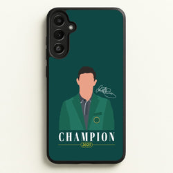 Rory Champion 2025 Signature  - Golf Phone Case for Galaxy A36