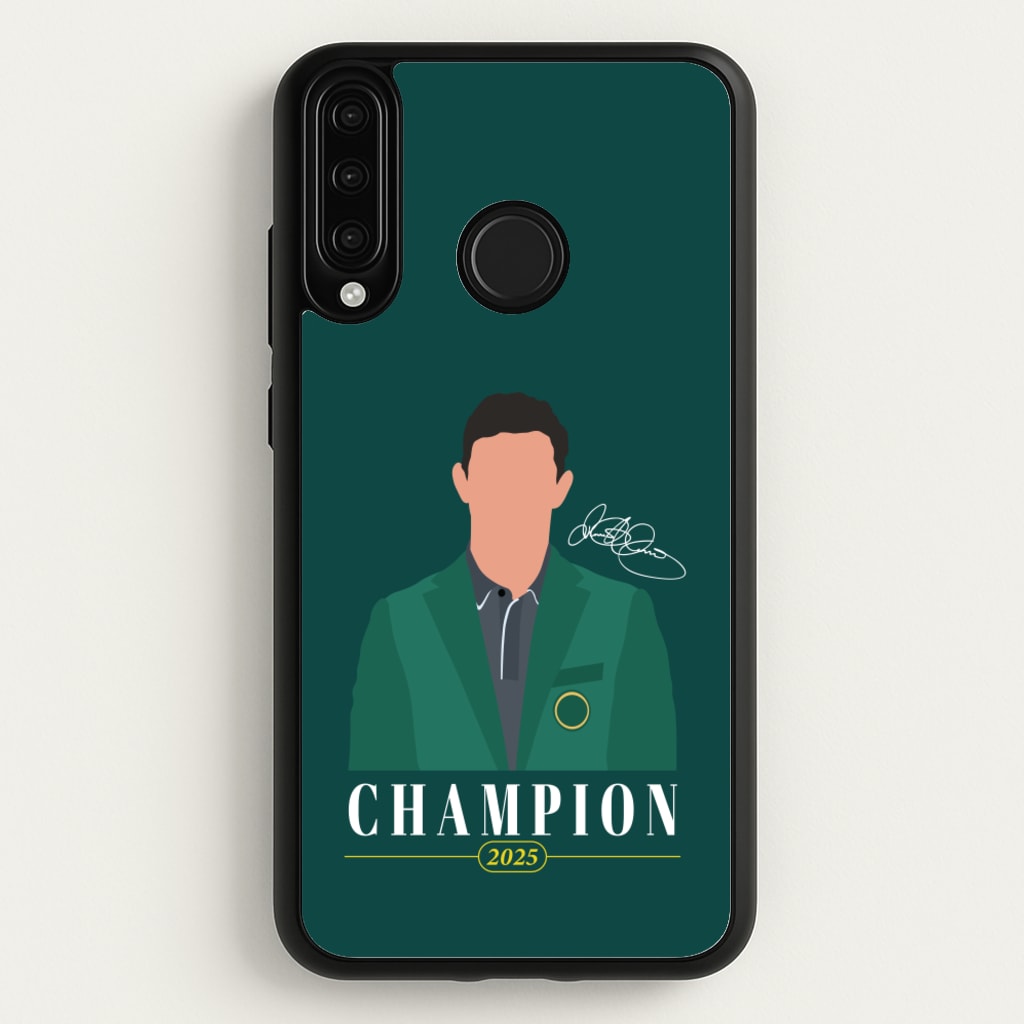 Rory Champion 2025 Signature  - Golf Phone Case for Huawei P30 Lite