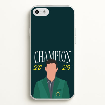 Champion 2025 Rory  - Golf Phone Case for iPhone 5 / 5s / SE 2016