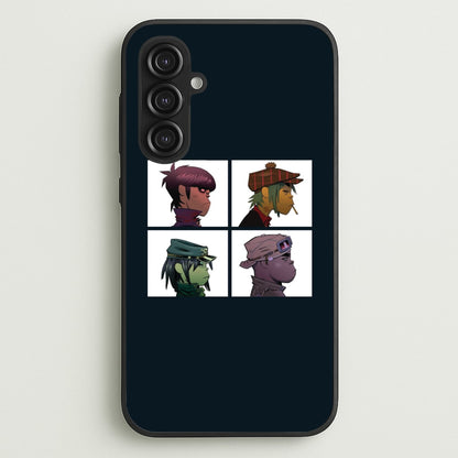 Members  - Gorillaz Phone Case for Galaxy S23FE