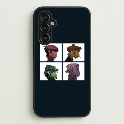 Members  - Gorillaz Phone Case for Galaxy A14