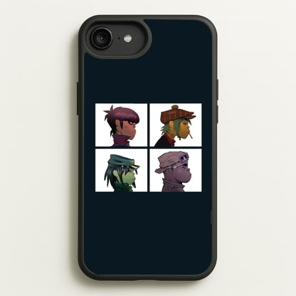 Members  - Gorillaz Phone Case for iPhone 6 Plus / 7 Plus / 8 Plus