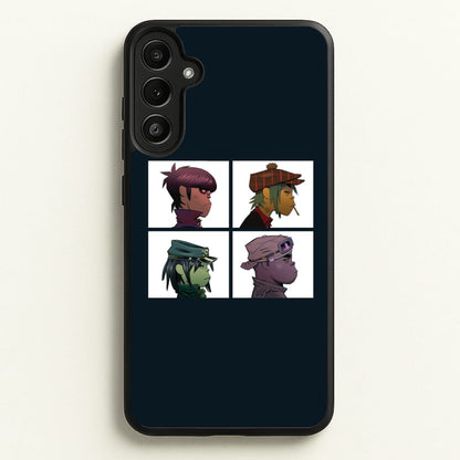 Members  - Gorillaz Phone Case for Galaxy A36