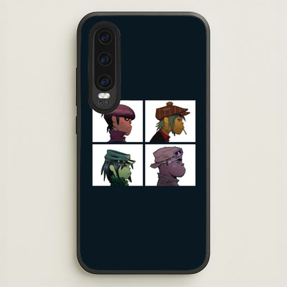 Members  - Gorillaz Phone Case for Huawei P30