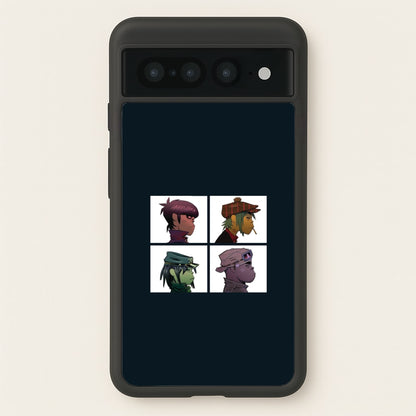 Members  - Gorillaz Phone Case for Google Pixel 7 Pro