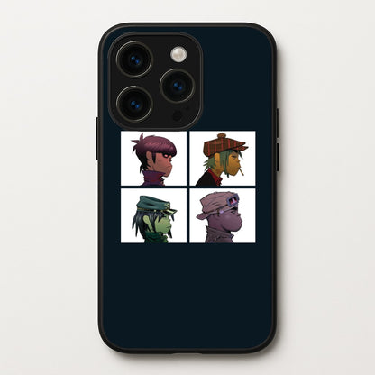 Members  - Gorillaz Phone Case for iPhone 14 Pro
