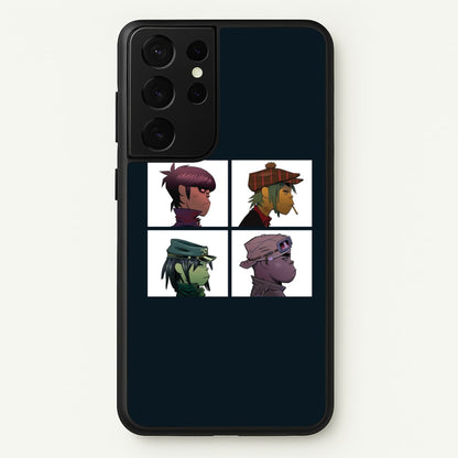 Members  - Gorillaz Phone Case for Galaxy S21 Ultra