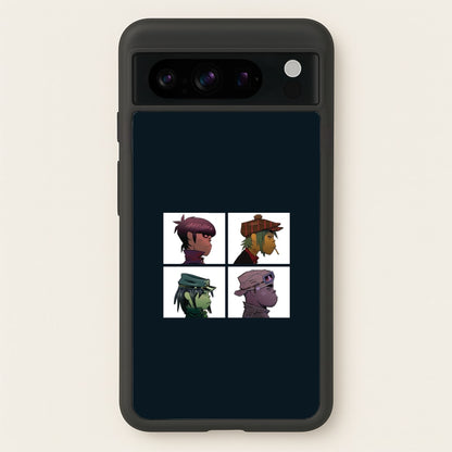 Members  - Gorillaz Phone Case for Google Pixel 8 Pro