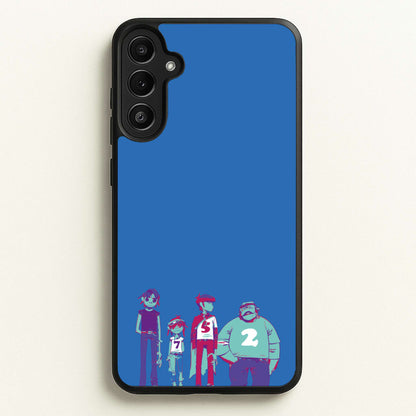 2,5,7  - Gorillaz Phone Case for Galaxy A36