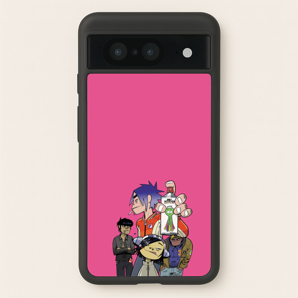 Spray  - Gorillaz Phone Case for Google Pixel 8