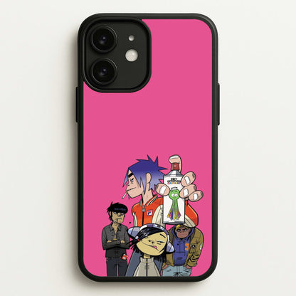 Spray  - Gorillaz Phone Case for iPhone 11