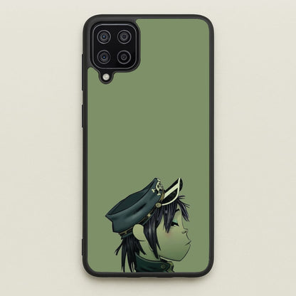 Green 2d  - Gorillaz Phone Case for Galaxy A12