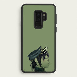 Green 2d  - Gorillaz Phone Case for Galaxy S9 Plus