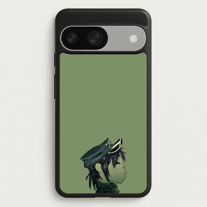 Green 2d  - Gorillaz Phone Case for Google Pixel 9 / 9 Pro