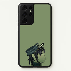 Green 2d  - Gorillaz Phone Case for Galaxy S21 Ultra